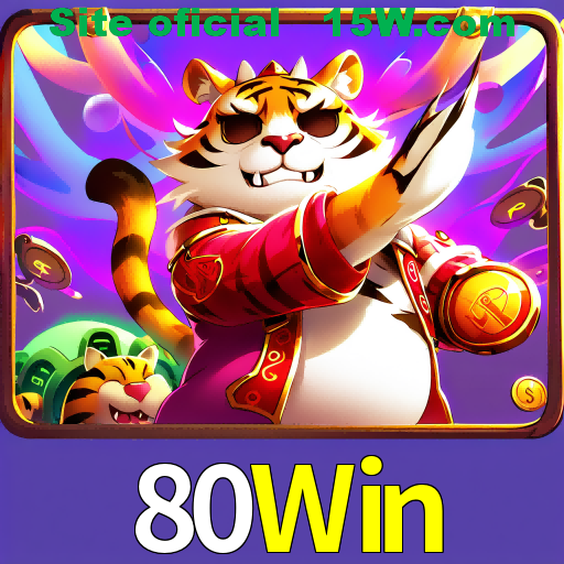 Imagem promocional da 80Win mostrando a plataforma e suas vantagens